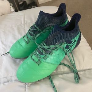 Adidas x17.1 leather soft ground cleats